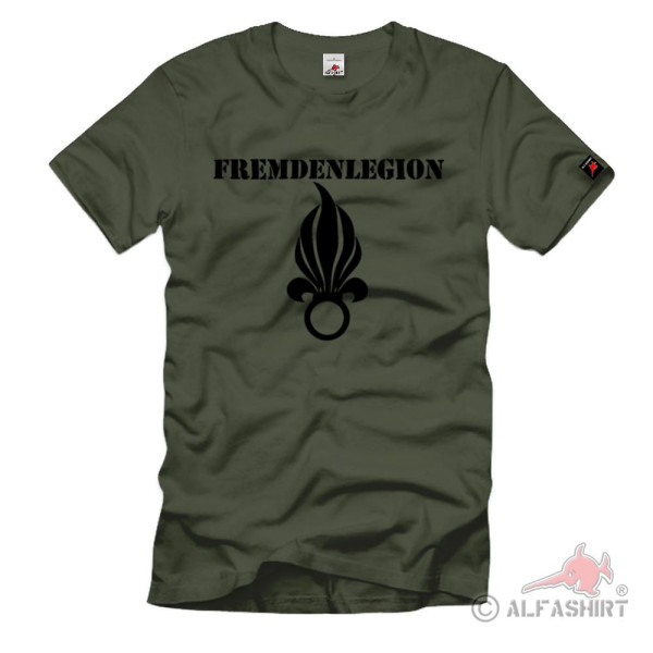 Fremdenlegion Legion Etrangere Frankreich Fallschirmjäger Militär T Shirt #1124
