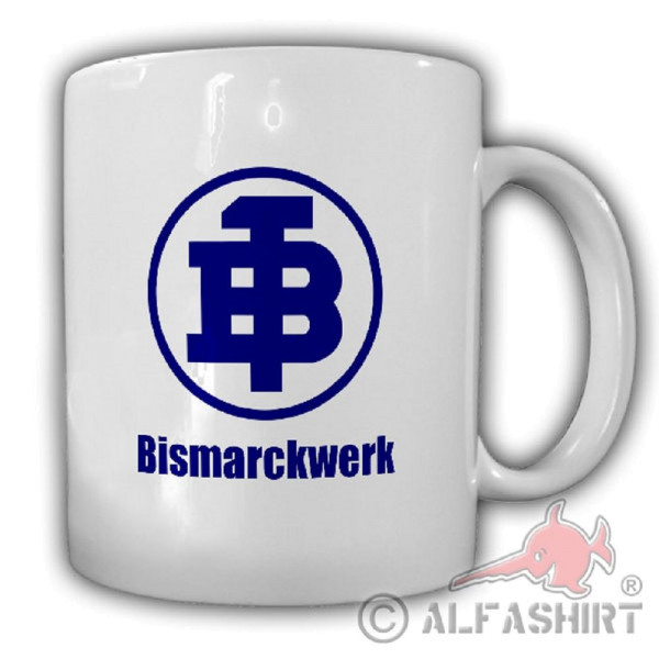 Bismarck factory Logo Bicycles Motorcycles Radevormwalder Bergerhof - Cup#19413
