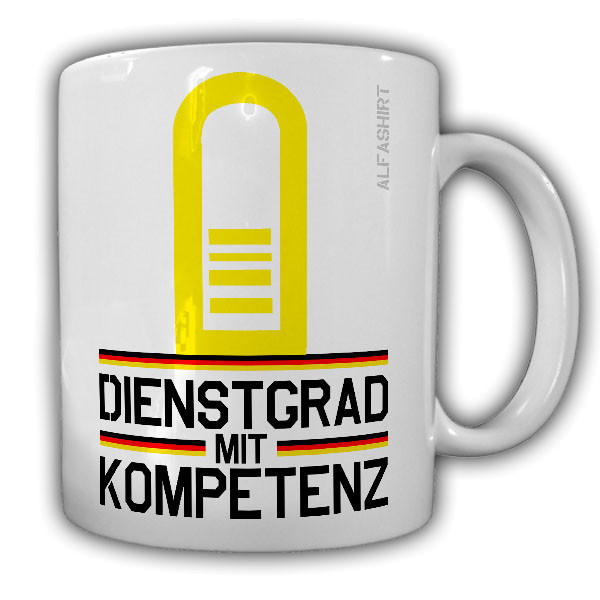 Tasse Fregattenkapitän Marine Dienstgrad Bundeswehr FKpt Kaffee Becher #20729