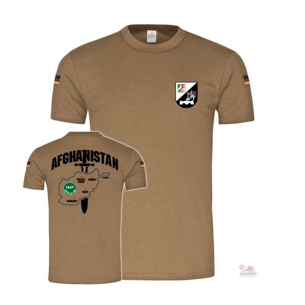 BW Tropen SpezPiKp 300 Afghanistan ISAF Bundeswehr T-Shirt#40436
