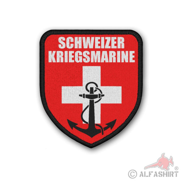 Patch Schweizer Kriegsmarine Armee Marine Abzeichen Aufnäher Schweiz#37173