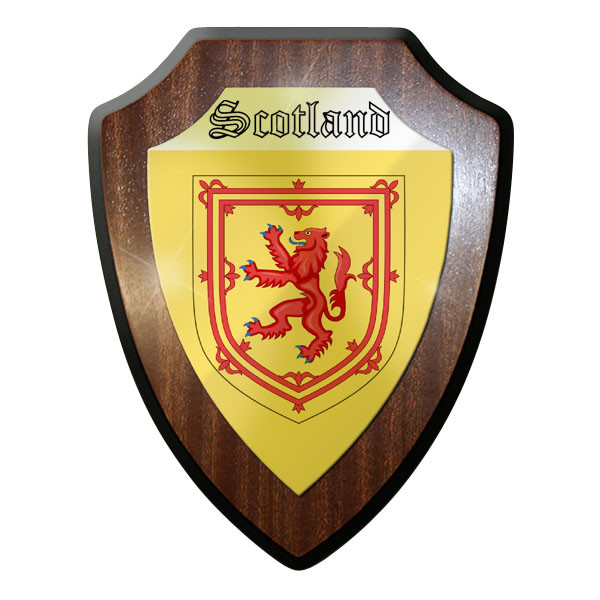 Wappenschild / Wandschild - Scotland #11898