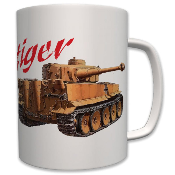 Militär Tiger Panzer Wk Deutschland Legende - Tasse Becher Kaffee #7381