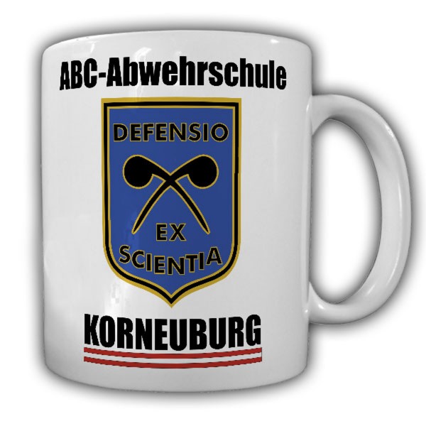 Tasse ABC Abwehrschule Bundesheer ABCAbwS Korneuburg Österreich Dabsch#21692