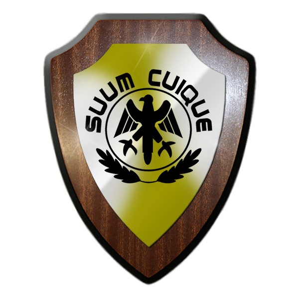 Suum Cuique Jedem das seine Preußen Spruch Feldjäger MP Logo Wappenschild#19817