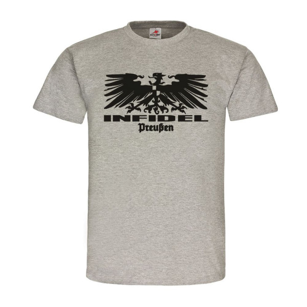Infidel Preußen Deutsch Preussen Adler Freiheit Wappen Provinzen T Shirt #20267