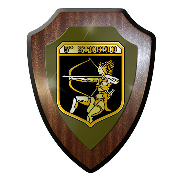 Wappenschild / Wandschild -5°STORMO Italien F15 Luftwaffe Soldaten #9646
