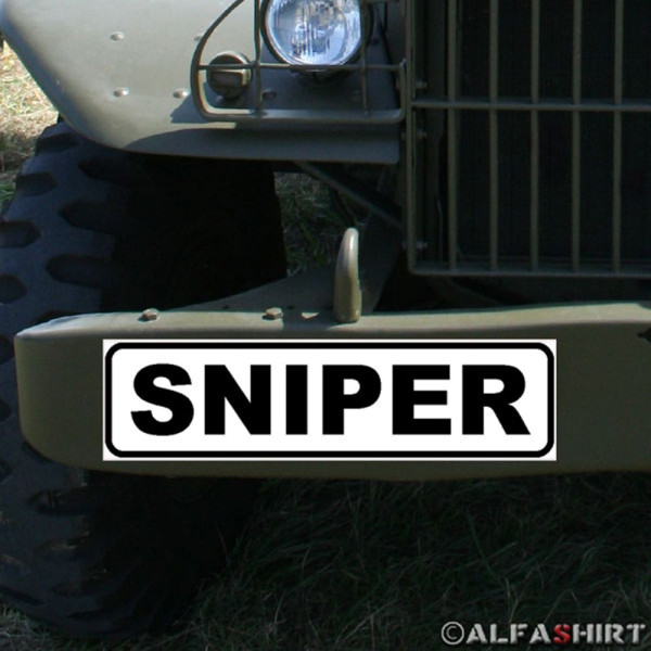 Magnetschild Sniper Scharfschütze Präzisions Zielfernrohr Soldat Elite G82 #A360