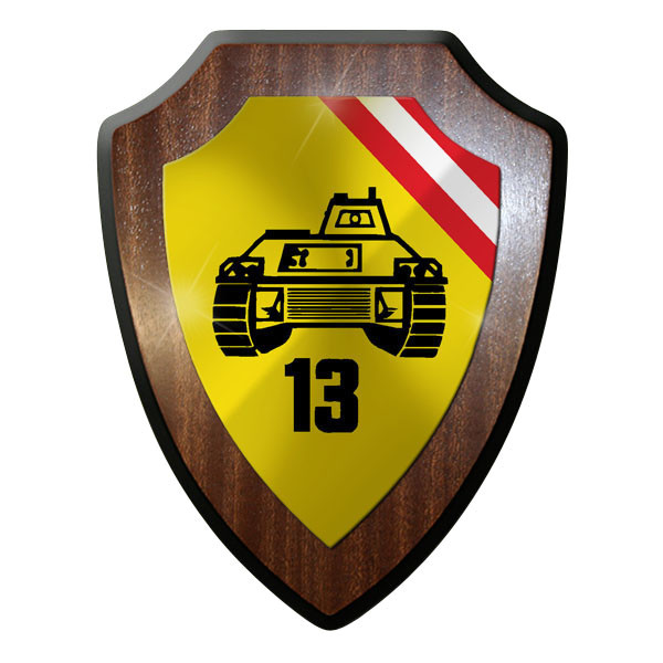 Wappenschild / Wandschild -PzGrenB 13 Österreich Panzergrenadierbataillon #9623