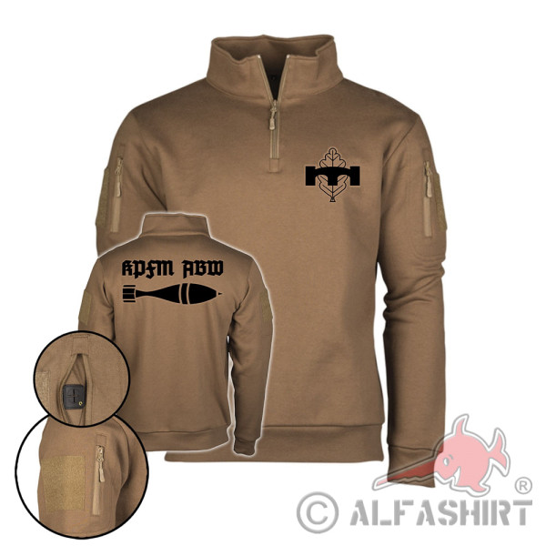 Tactical Multifunktionspullover Sweatshirt Kpfm Abw Mörser Pioniertrupp #42194