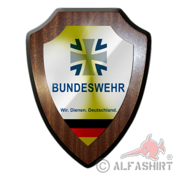 Wappenschild Bundeswehr Wappen Logo Abzeichen Andenken #37200