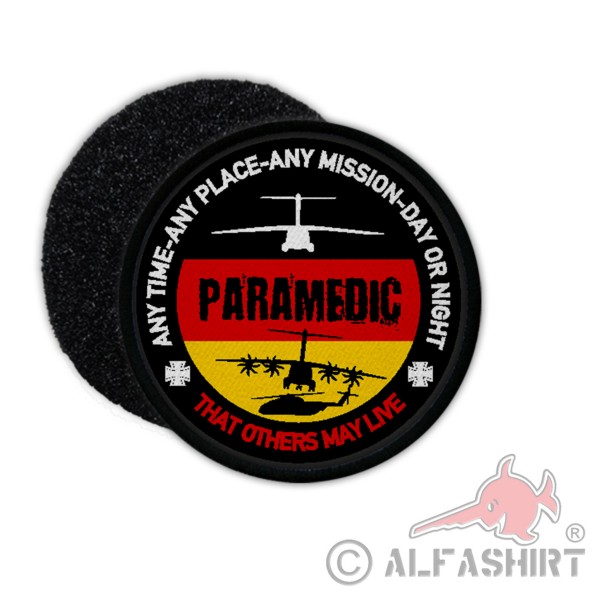 Patch Paramedic Typ 2 that other may live any time Einheit Bund Truppe #25879
