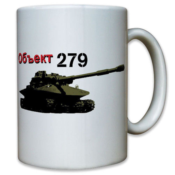 Objekt 279 Объект sowjetischer Prototyp schwerer Panzer Trojanow Tasse #10573
