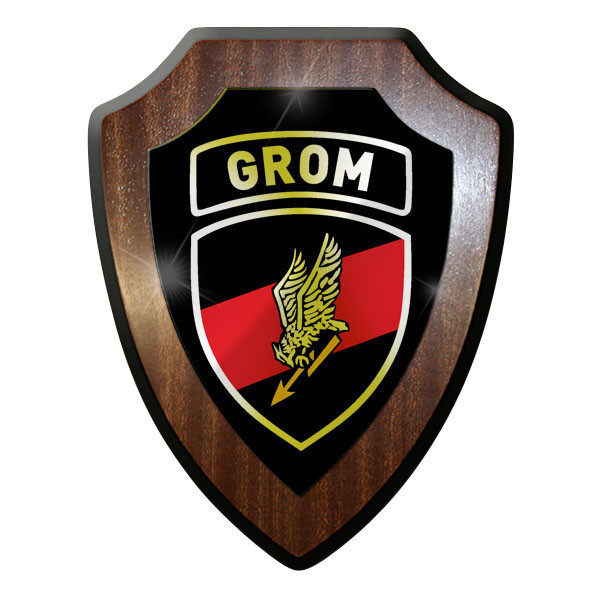 Wappenschild - Grom Polen Spezialeinheit Sof Eingreiftruppe Geheim #9720