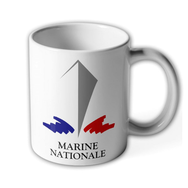 Marine Nationale Französische Marine Frankreich French Wappen - Tasse #13004