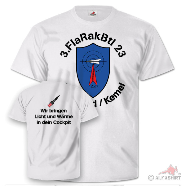3 FlaRakBtl 23 Heidenrod Kemel Light & Heat Air Defense - T Shirt # 26254