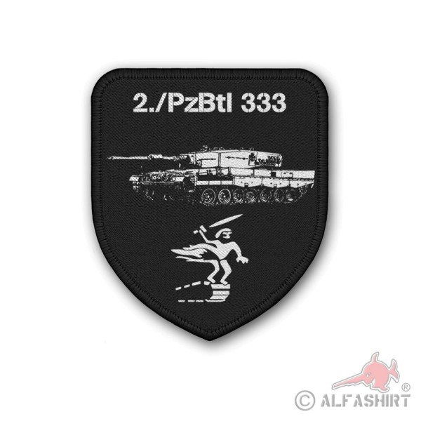2PzBtl 333 Scheuen Celle Kettengeist Panzer Leopard 2A6 BW Patch #38560
