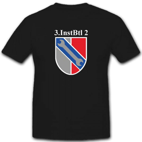 3 Instbtl 2 Instandsetzungsbataillon Emblem Wappen Abzeichen T Shirt #3305