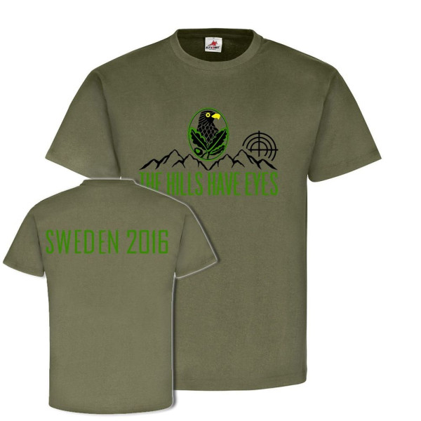 The hills have eyes Sweden 2016 Sniper Bundeswehr - T Shirt #18192