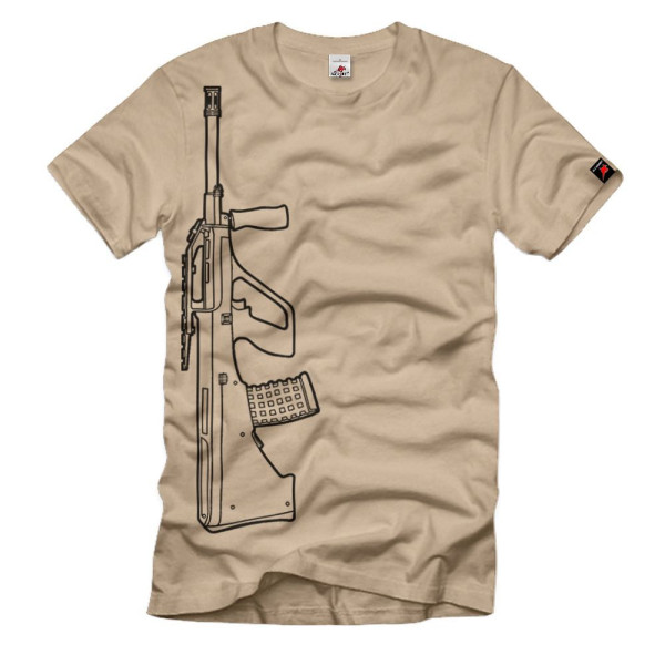 StG77 AUG Universal Sturm-Gewehr Deko Militär Waffen Schießsport T Shirt #9974