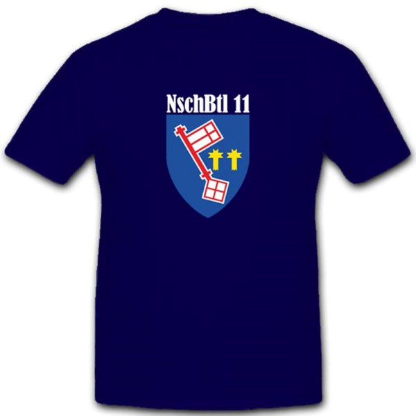 Nschbtl 11 Nachschub Bataillon Bundeswehr Wappen Abzeichen - T Shirt #3474