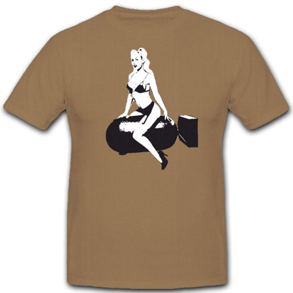 bomb girl Mädchen Frau Bombe - T Shirt #5540