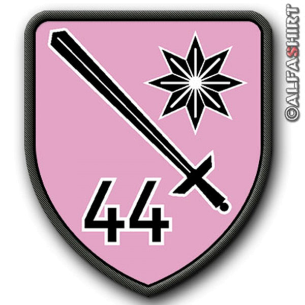 Patch / Aufnäher - PzBtl44 - Tarnvariante Wappen Militär Bundeswehr #8969
