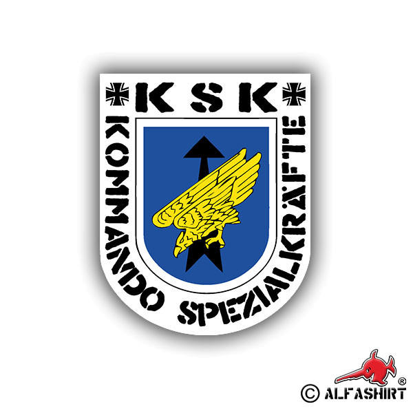 Sticker KSK Kommando Spezialkräfte Emblem Logo Sek 7x6cm A682
