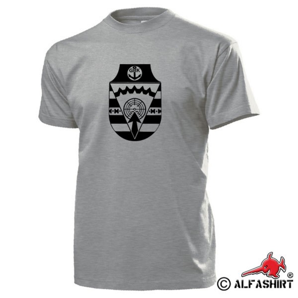 GBK Badges Border Brigade Coast Coat of Arms GBrK Border Troops DDR NVA T Shirt # 17475