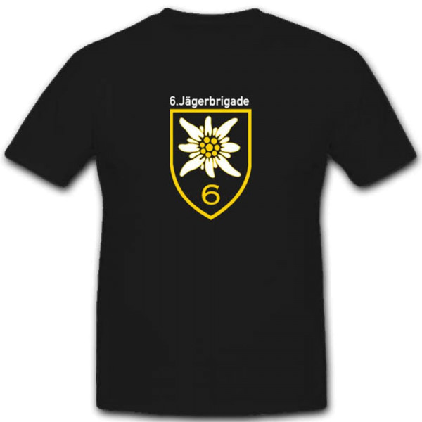 Österreich Jägerbrigade 6 JgBrig6Wappen Abzeichen Armee - T Shirt #3499