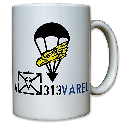 4 Kp FschJgBtl 313 4. Kompanie Fallschirmjägerbataillon 313 Varel - Tasse #10898