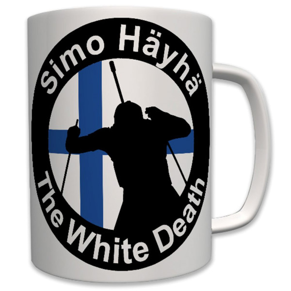 Simo Häyhä White Death weiße Tod sniper Scharfschütze Finnland - Tasse #6199
