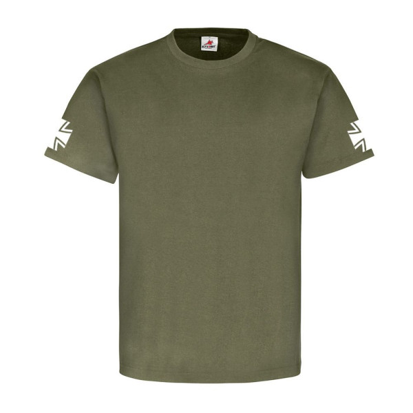 Bundeswehr Bw EK Balkenkreuz Streitkräfte Militär - T Shirt #2998