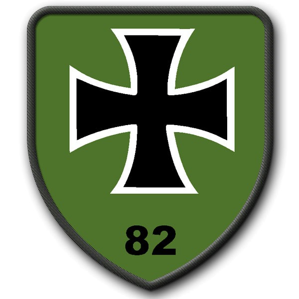 Patch PzGrenBtl 82 Panzergrenadierbataillon Bundeswehr Wappen Abzeichen #4150