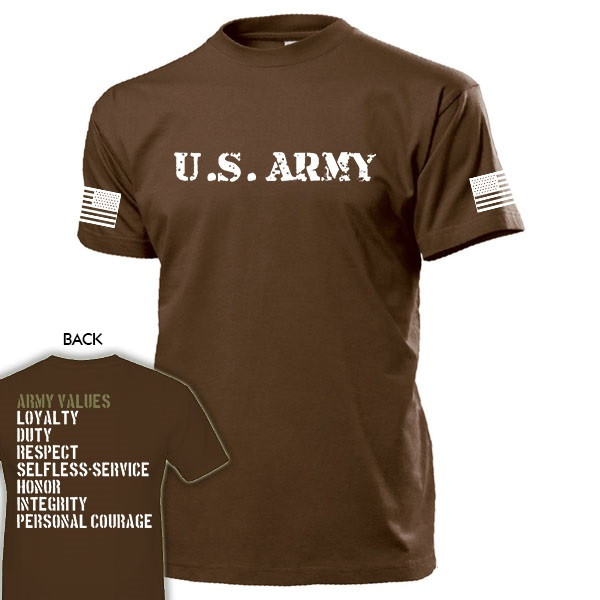 U.S. Army Values United States Soldier Treu Ehre Loyalität Kodex Schwur Motto Marines Neavy Seals -