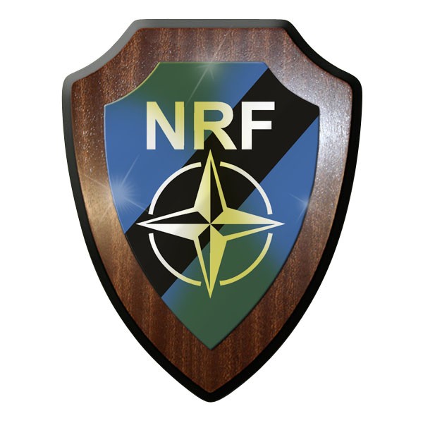 Wappenschild / Wandschild / Wappen - Nato Response Forces NRF #8998