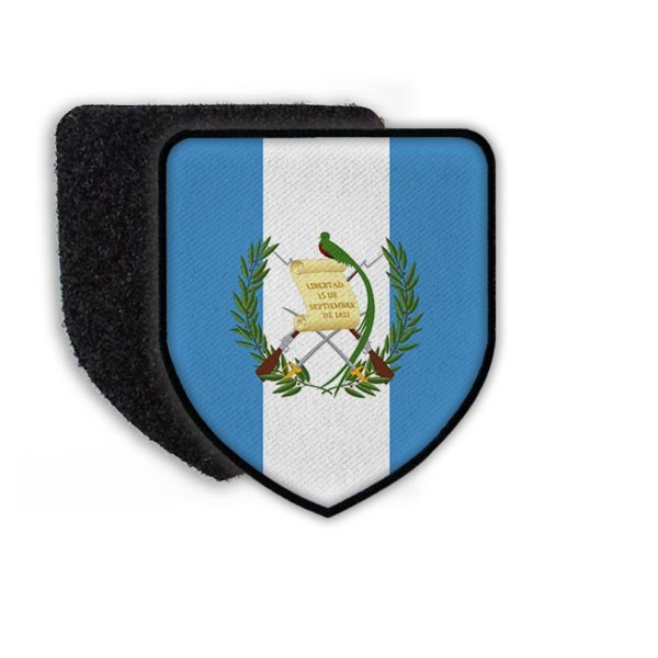 Patch Flagge von Guatemala Wappen Spanien Jimmy Morales Landesflagge Stadt#21533