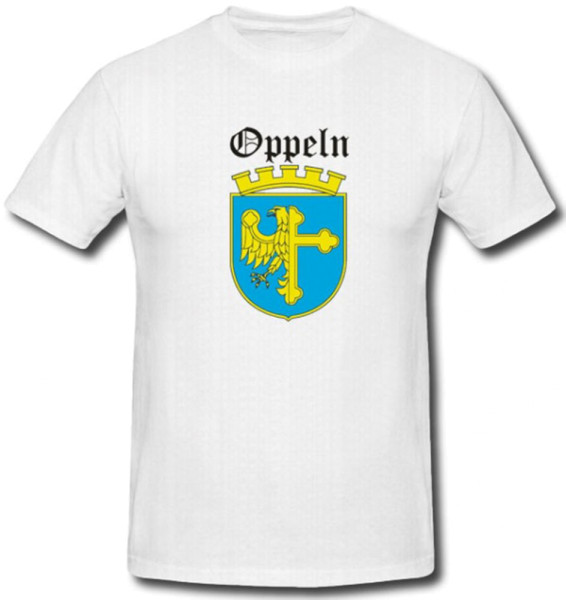 Oppeln Polen Schlesien Opolí Oberschlesien Oder Hauptstadt T Shirt #3518