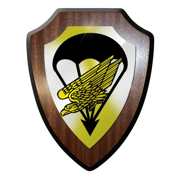 Wappenschild / Wandschild -Fallschirmjäger Adler Fallschirm FschJg #9833