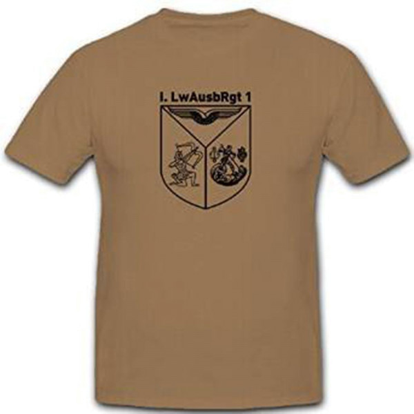 I LwAusbRgt 1 Tarnvariante Camu Luftwaffen Ausbildungs Regiment - T Shirt #12005