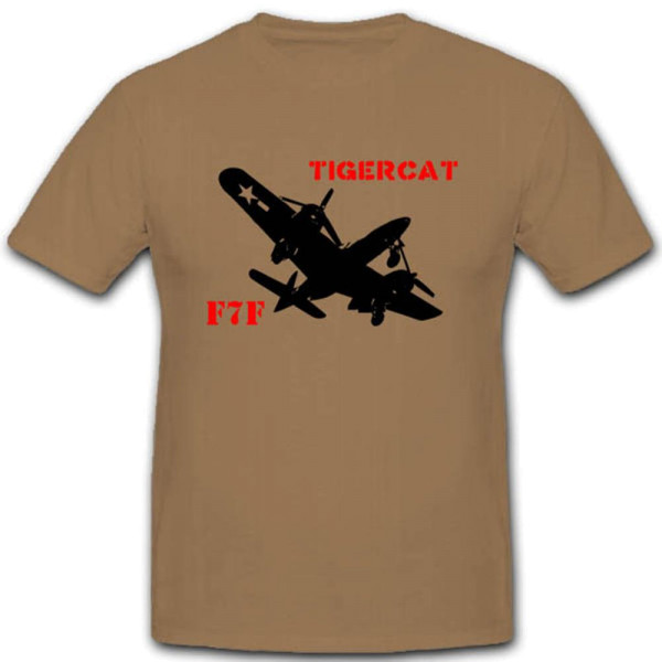 F7f Tigercat Angriffs Flugzeug Jagdflugzeug Grumman Luftwaffe T Shirt #3159