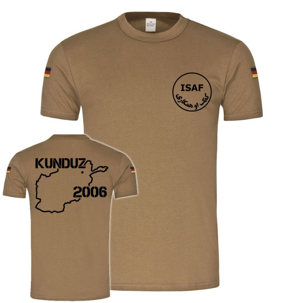 BW Tropenshirt Kunduz 2006 ISAF Bundeswehr Afghanistan Kontingent Tropen #20389