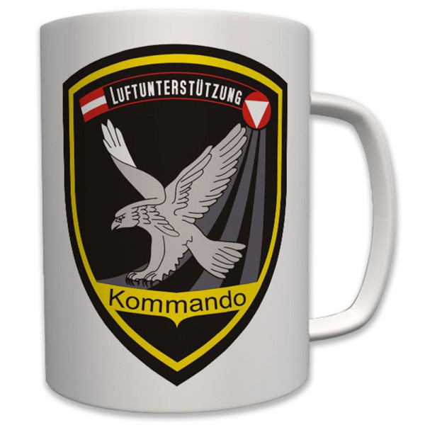 Kommando Luftunterstützung Österreich Wappen Abzeichen Emblem - Tasse #6322