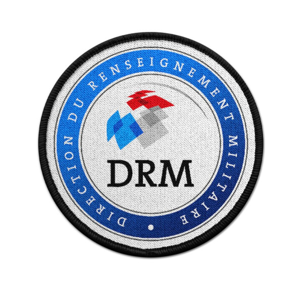 DRM France Direction du Renseignement Militare France Badge Patch # 34065