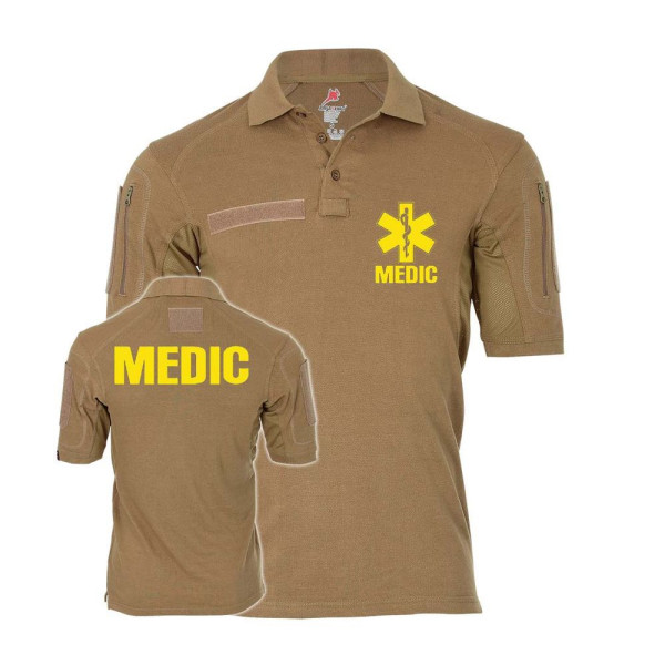 Tactical polo shirt Alfa Medic emergency doctor doctor lifesaver hero Medic # 32945