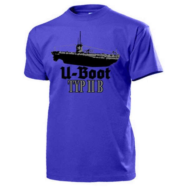 U-Boot Typ II B Marine Unterseeboot - T Shirt #13242