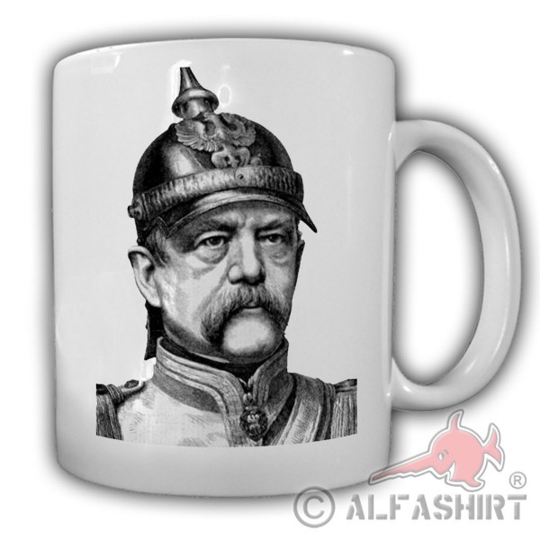 Otto von Bismarck Prince Chancellor Germany Prussia statesman cup # 27593