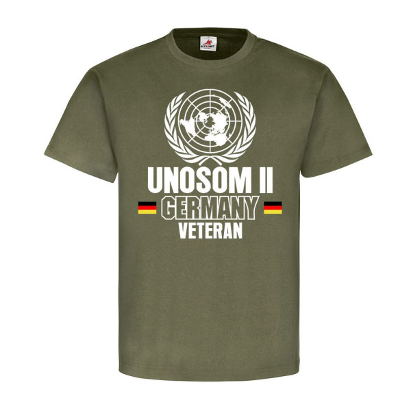 UNOSOM II Germany Veteran Somalia Auslands Friends Einsatz T-Shirt #24598