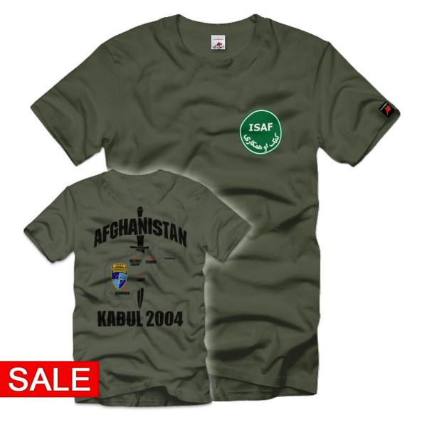 SALE shirt size M - ISAF Kabul 2004 Afghanistan #R201