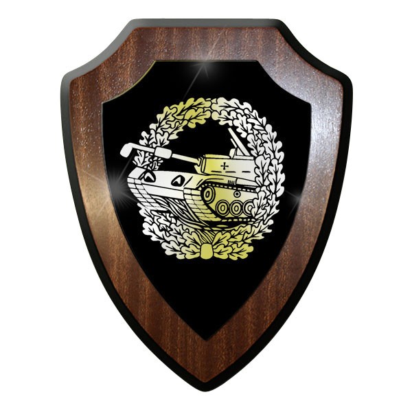 Wappenschild - Barettabzeichen Panzertruppe Bundeswehr BW Abzeichen #9009